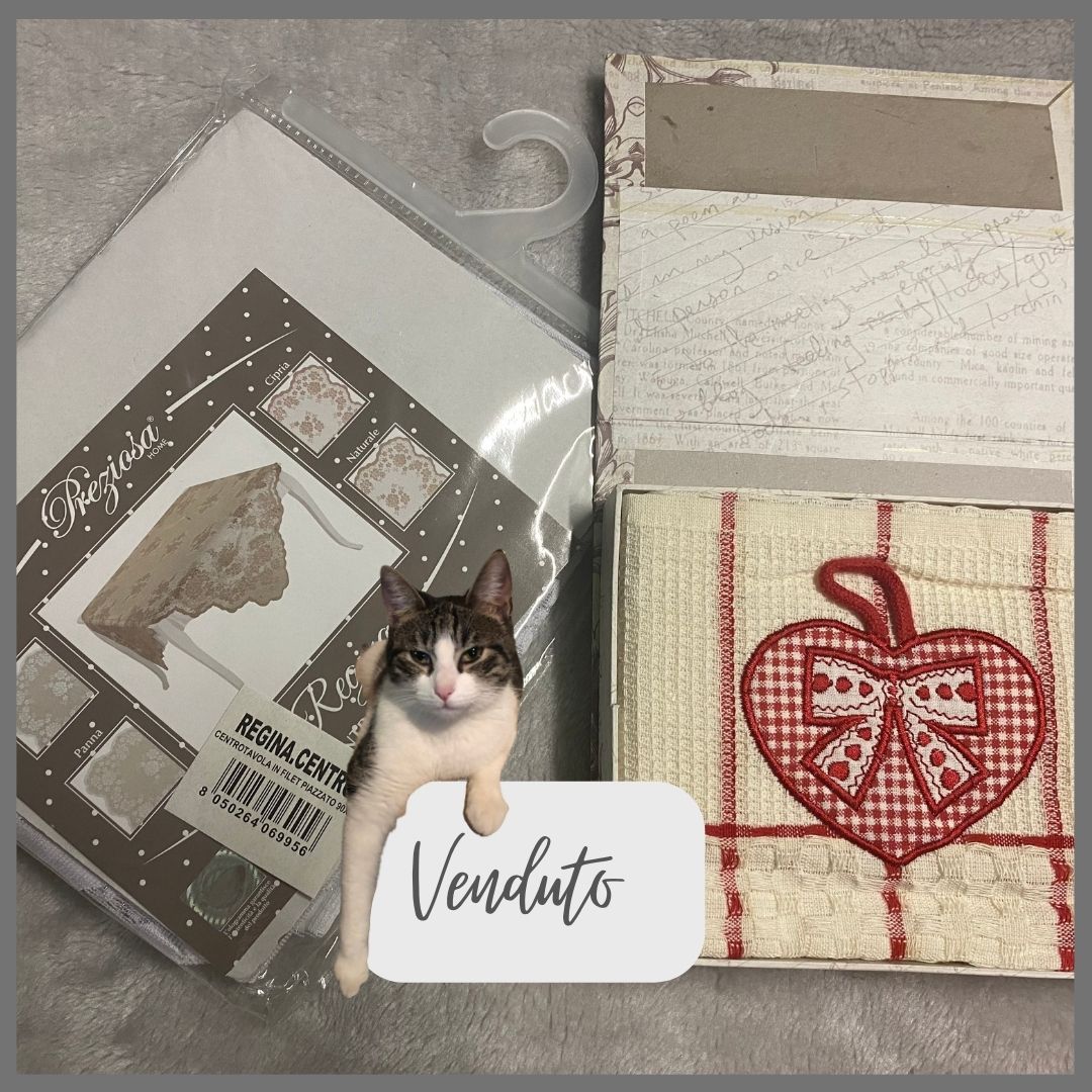 articoli per casa
Emporio di Miss Anita
Puntogray Shop